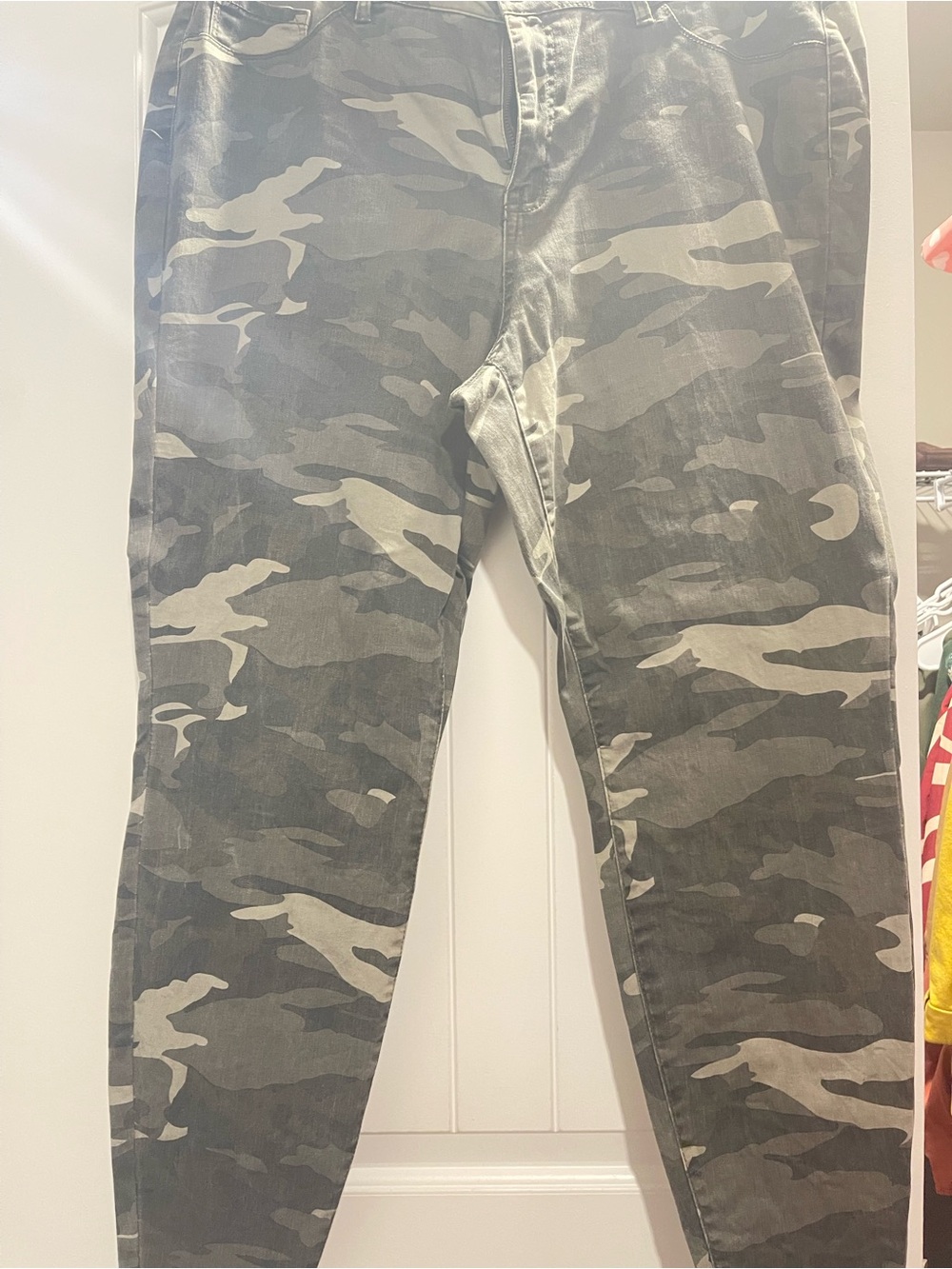 refuge+ Olive Green Camo Jeans